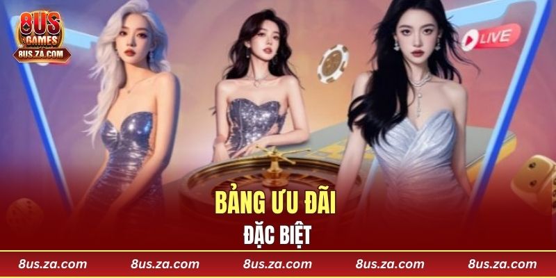 Bảng ưu đãi đặc biệt